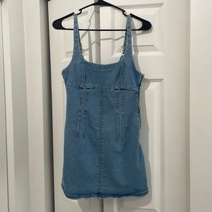 Urban Outfitters blue denim dress